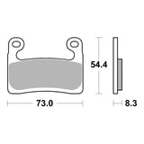 Brembo Prime Brake Pad Sinter Front 07GR90SA