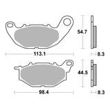 Brembo Xtra Brake Pad Sinter Front 07YA52SR