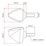 DRC 601 LED Flasher 12V - Orange (2 Pack)