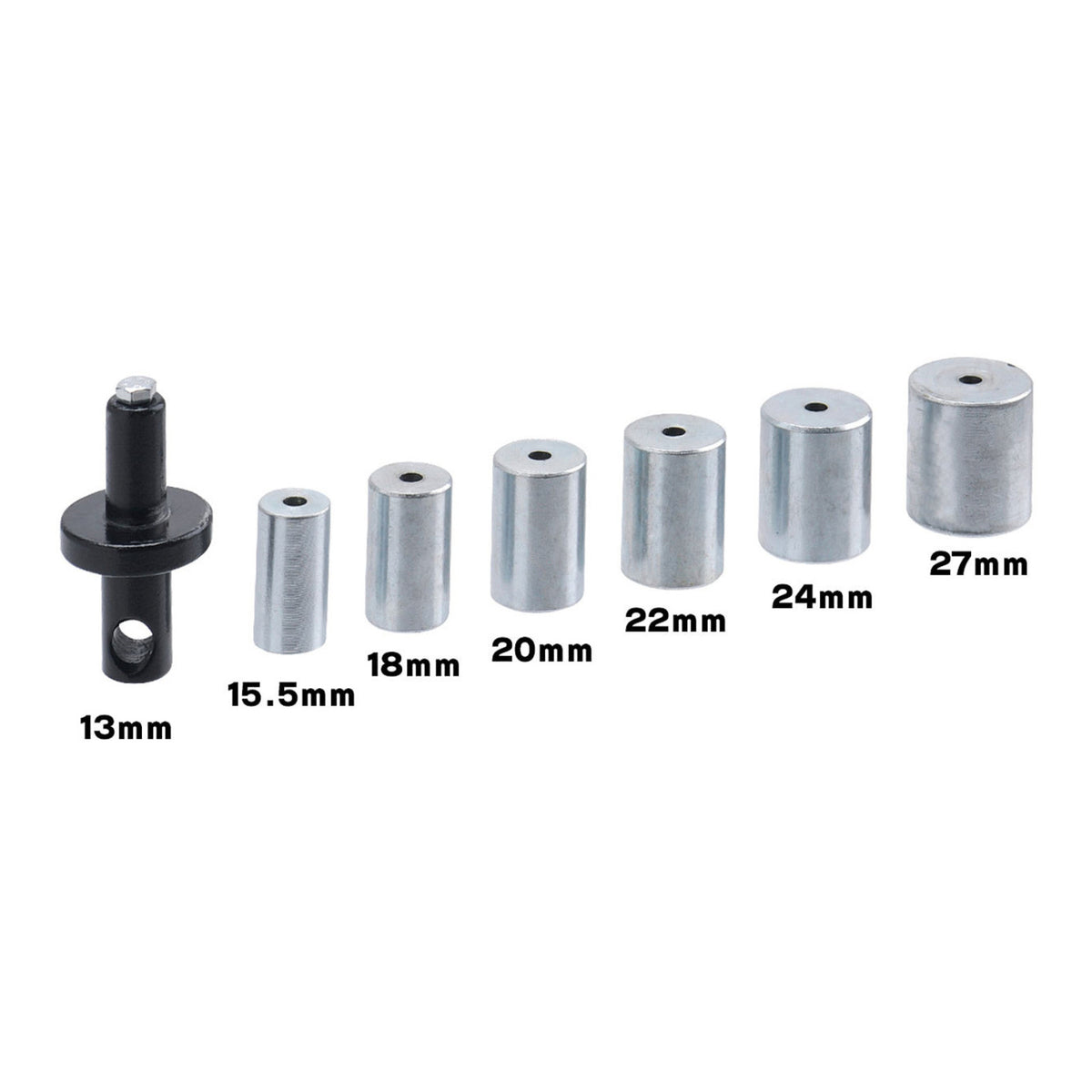 Unit Street Bike Front Paddock Stand Stem Up Type 2 - Black