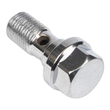 Whites Brake - 10mm Banjo Bolt - Chrome 10x1.0