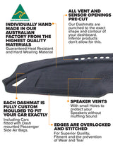 Nissan Navara D22 With Bench Seat Only 2009 - 2015 Dash Mat