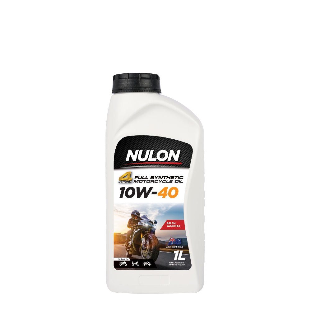 Nulon 10W-40 Full Synthetic Motorcycle Engine Oil 1L