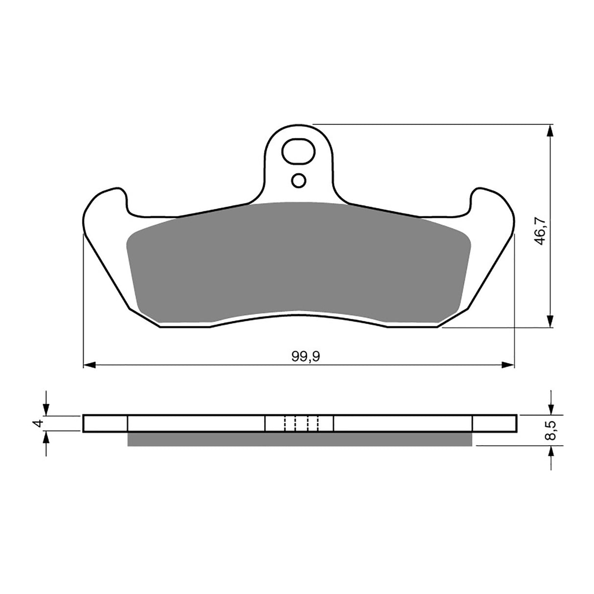 GOLDfren Brake Pads GF006 - S3