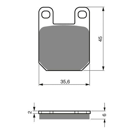GOLDfren Brake Pads Sintered Sports GF121 - S3 ( PH88 )