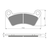 GOLDfren Brake Pads GF294 - K5