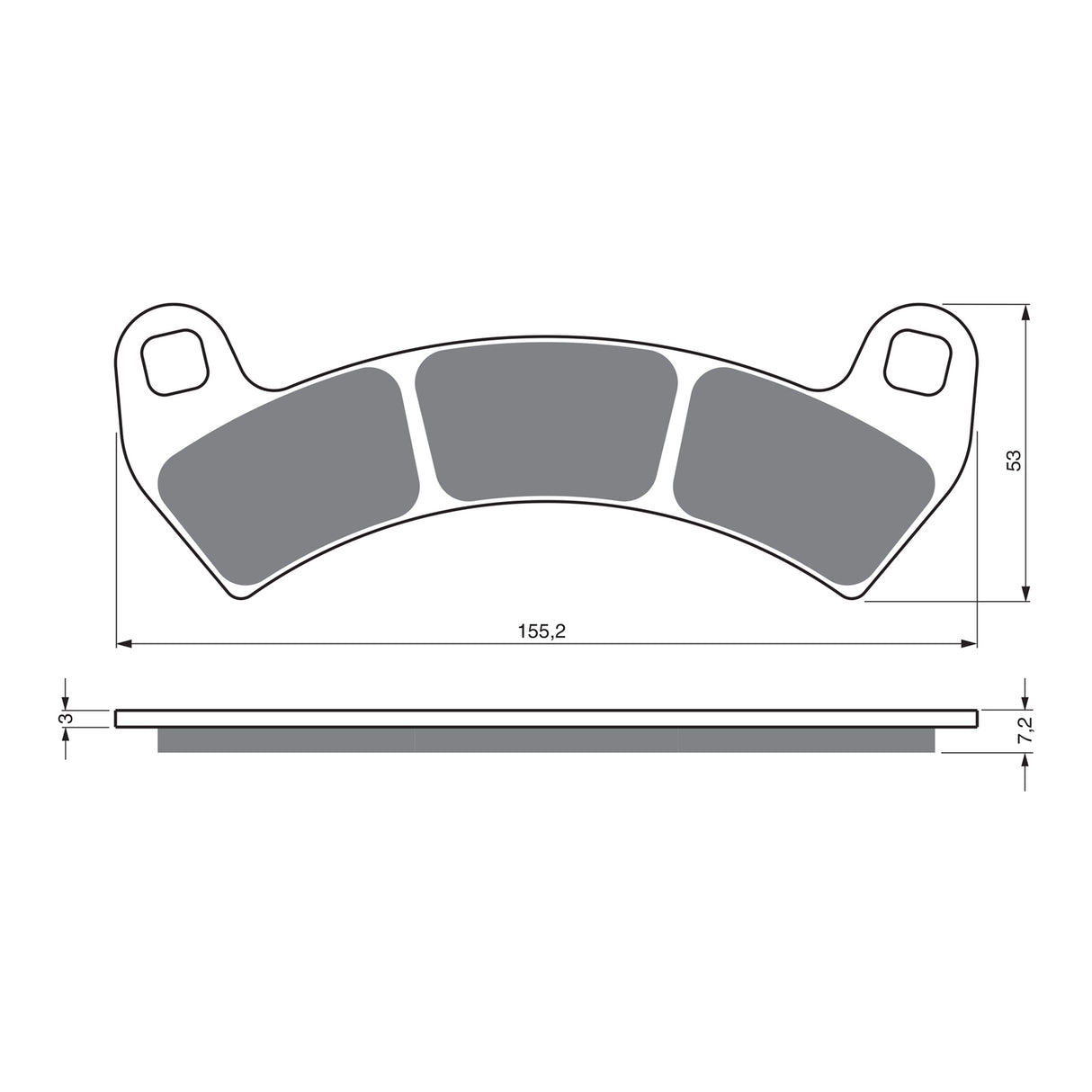 GOLDfren Brake Pads Off-Road Racing GF391 - K5