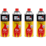 Hot Devil Butane Gas Cylinders - 4 Pack - HD200C