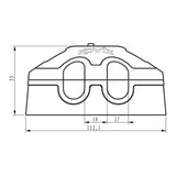 Kovix Floor Anchor Black