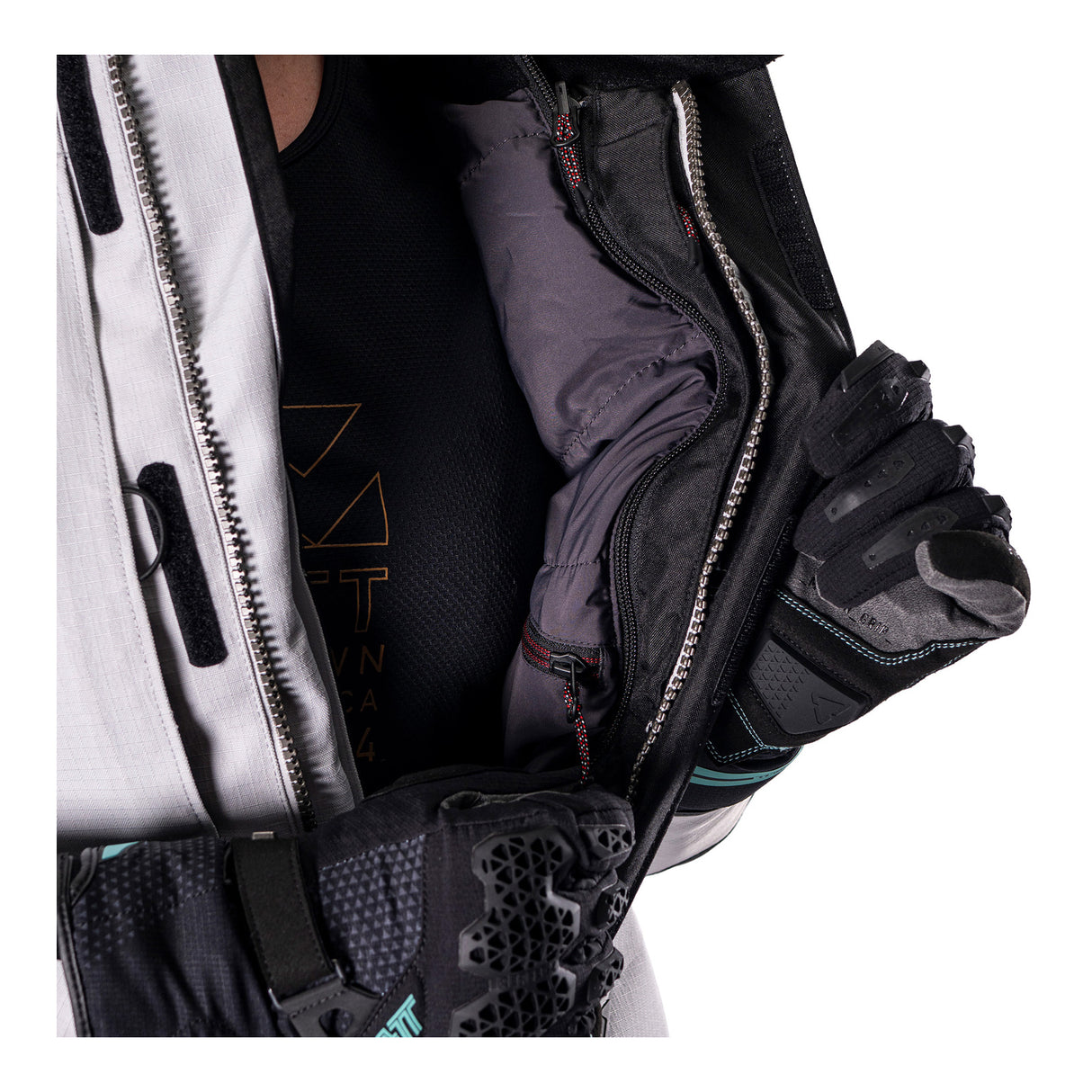 Leatt 5.5 ADV DriTour Women's Jacket - Steel Grey