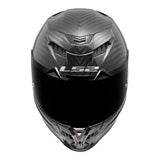 LS2 FF807 Dragon Carbon Helmet - Matte Carbon 06