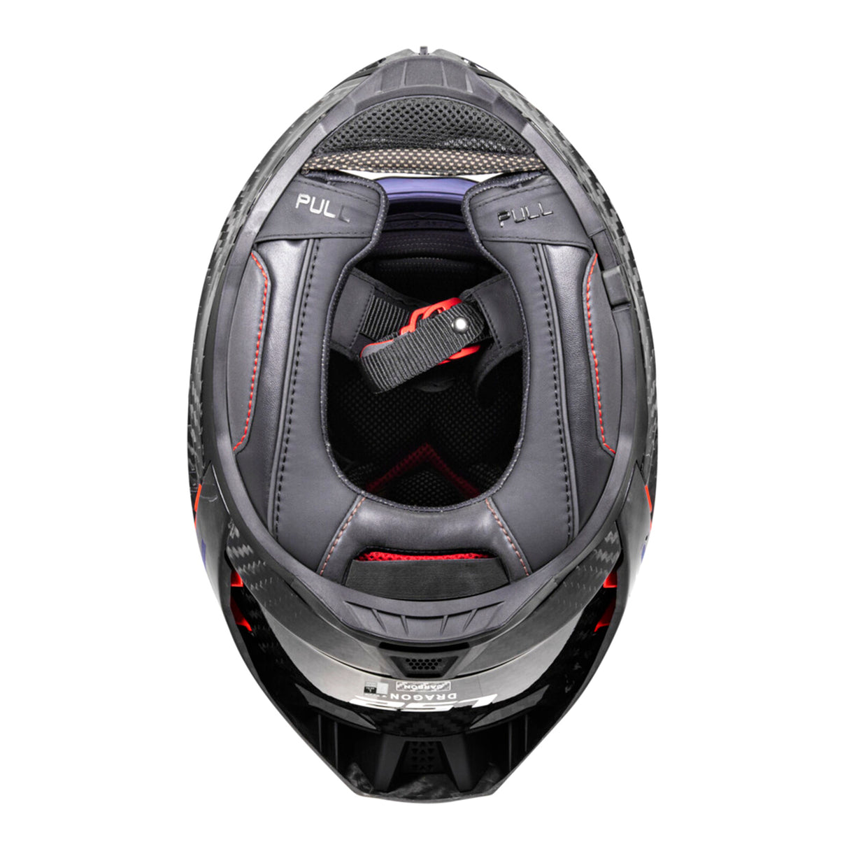 LS2 FF807 Dragon Carbon Helmet - Matte Carbon 06