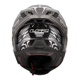 LS2 FF807 Dragon Carbon Enthum Helmet - Black / Silver 06