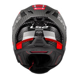LS2 FF807 Dragon Carbon Trax Helmet - Black / Carbon