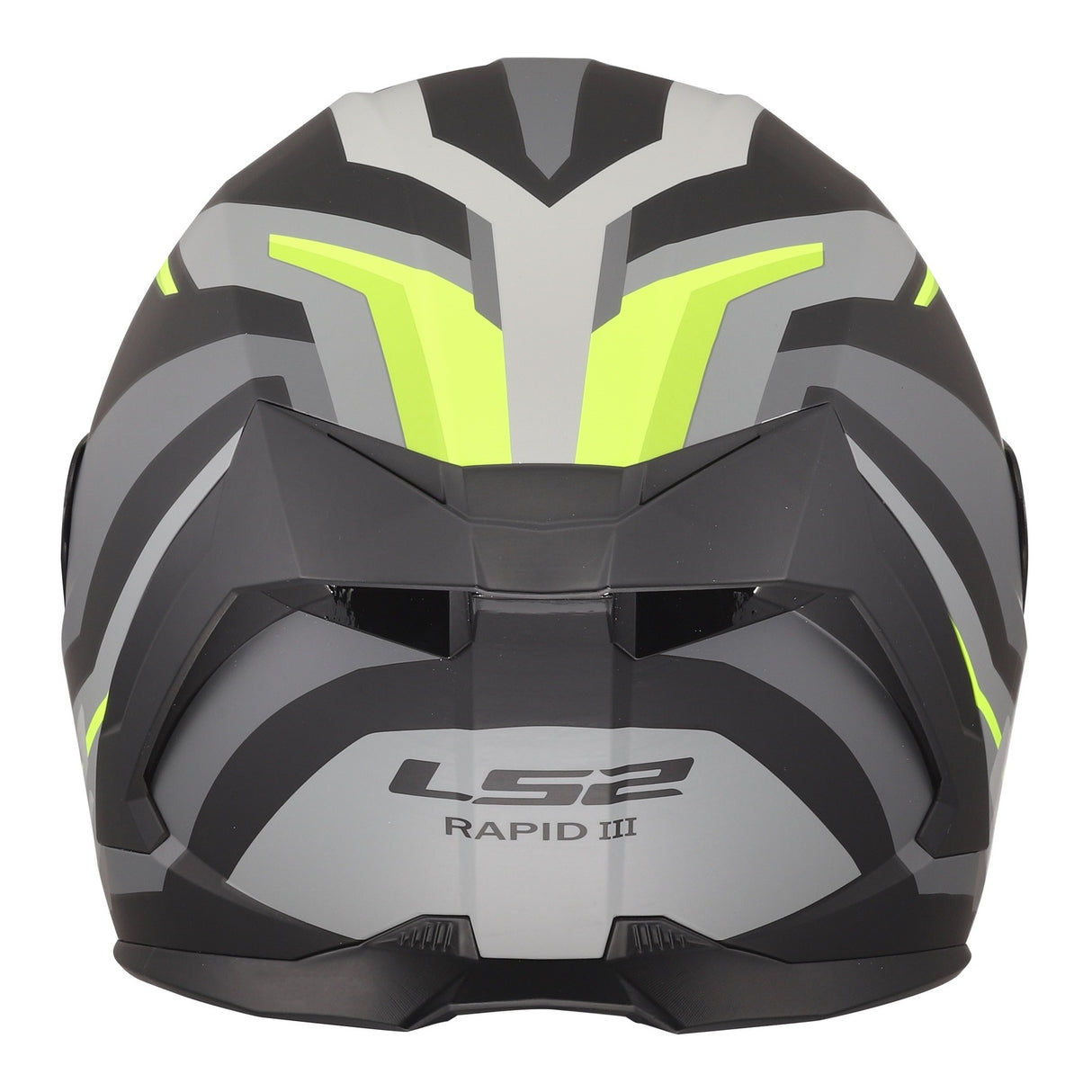 LS2 FF820 Rapid III Hyper Helmet - Black / Hi-Vis Yellow