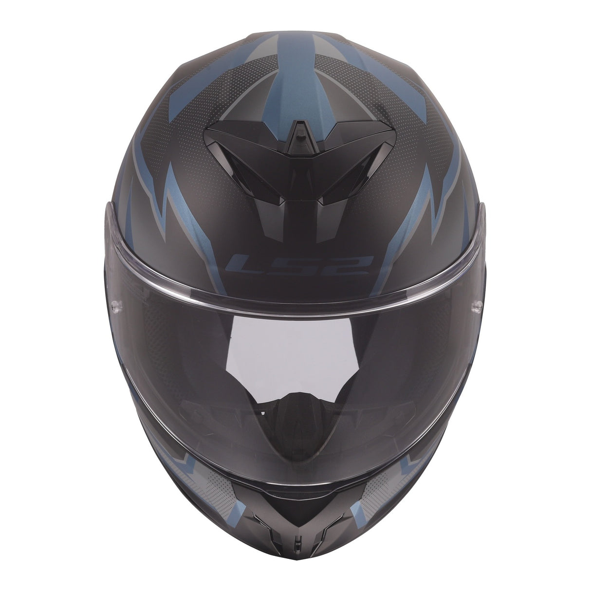 LS2 FF820 Rapid III Xtrem Helmet - Black / Blue Petrol