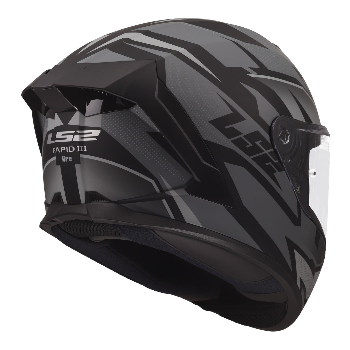 LS2 FF820 Rapid III Xtrem Helmet - Black / Grey