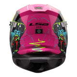 LS2 MX706J COZ Gorilla Junior Helmet - Gloss Purple