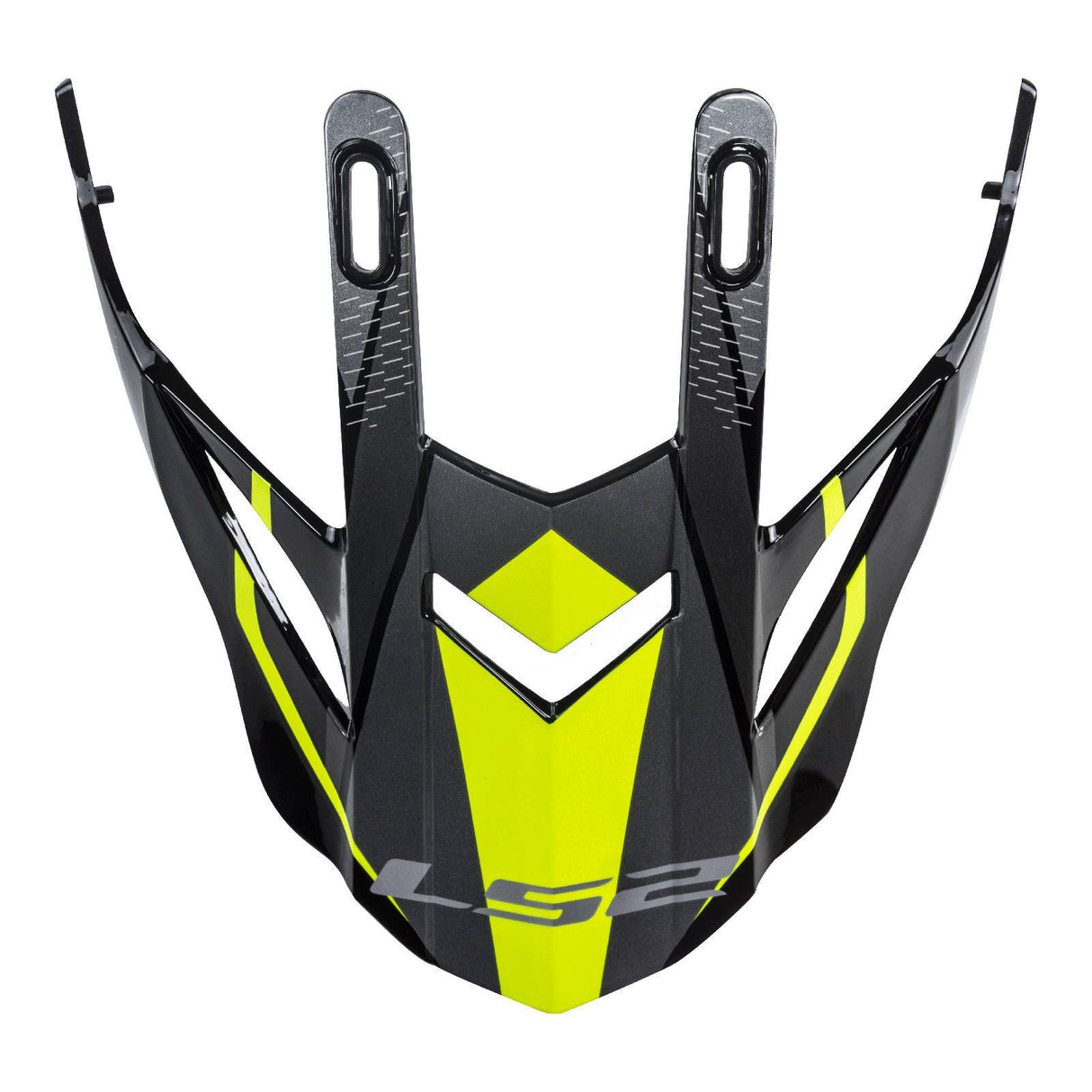 LS2 MX436 Pioneer Peak Ring - Black / Titanium / Hi-Vis
