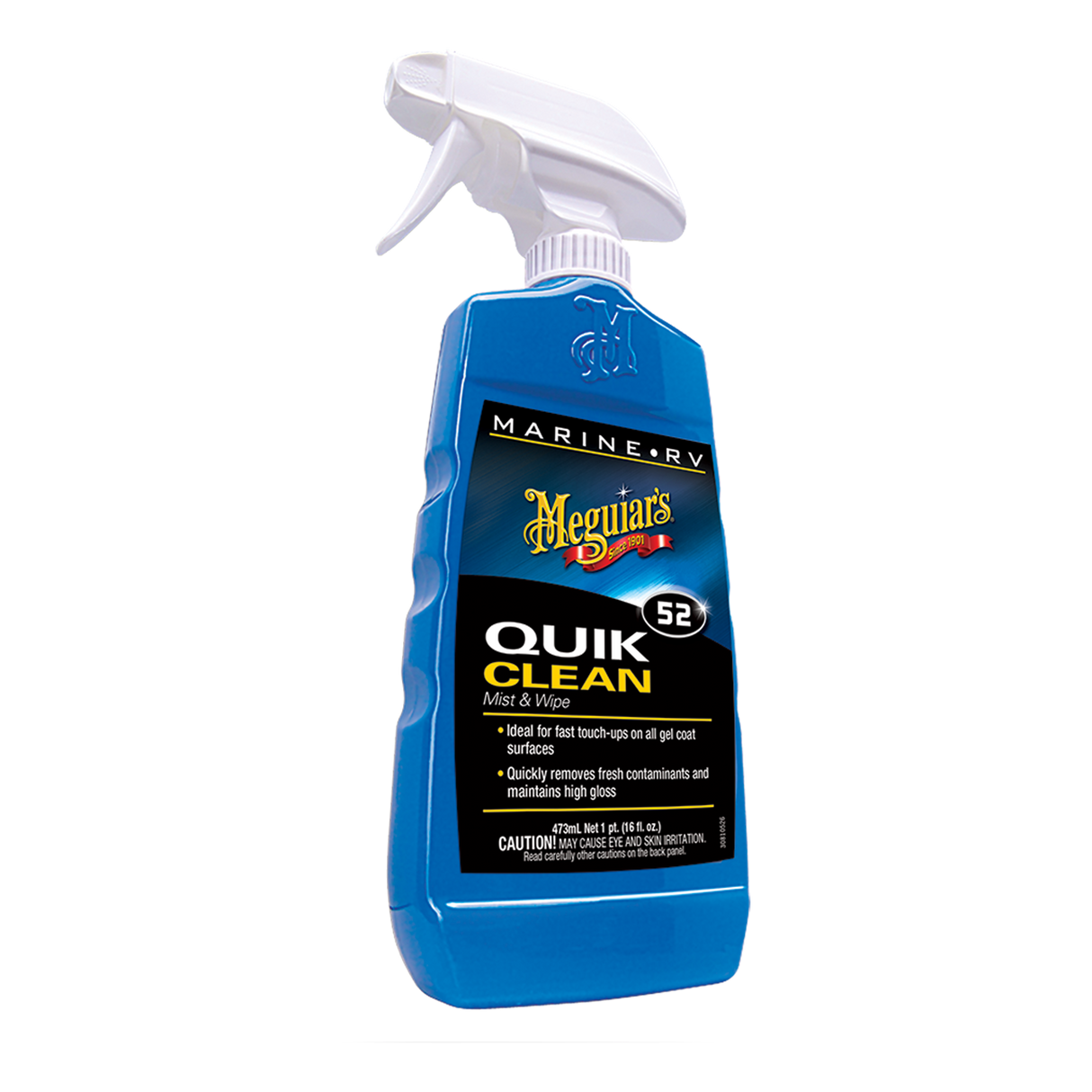 Meguiar's M5216 Marine/RV Quik Clean Mist & Wipe - 16 oz