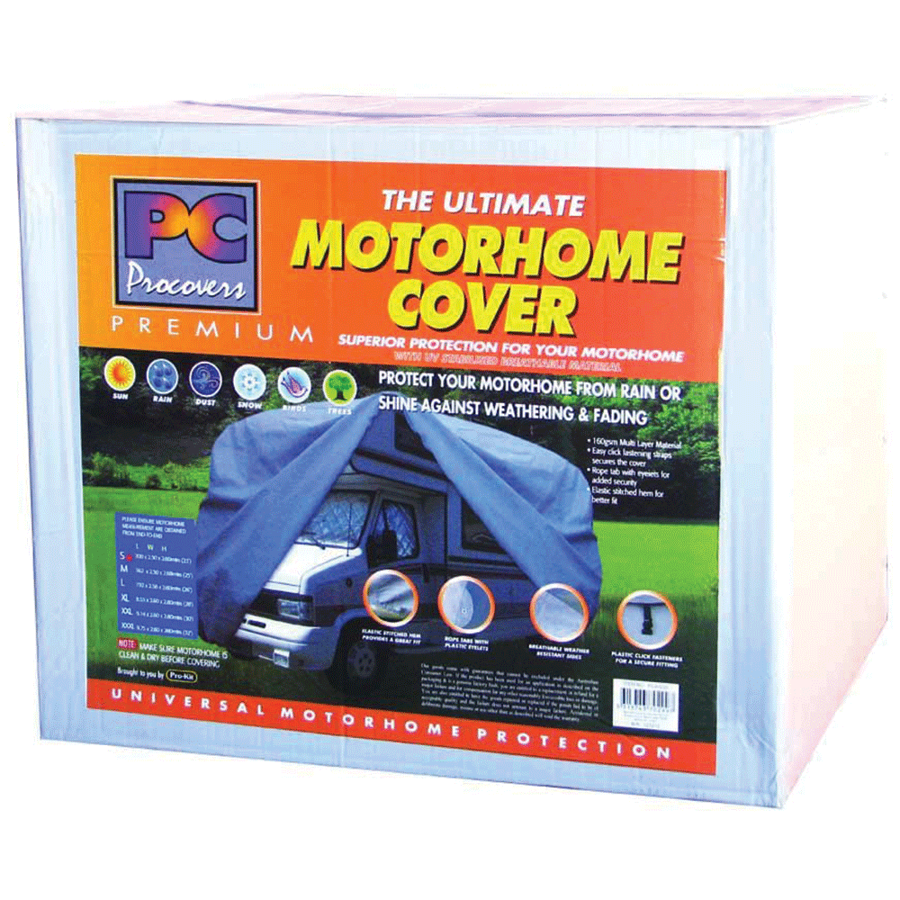 PC Covers Caravan Motorhome Cover 28ft 8.53M Superior Protection UV Stabilized