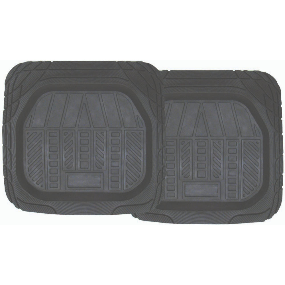 Deep-Dish-Rubber-Floor-Mat-Set-Grey-2pce---PC50214BK