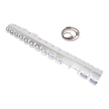 Whites Head Pipe Guard with Clamp - Silver