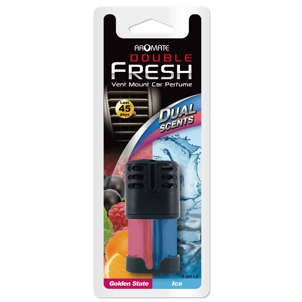 Air-Freshener---Dual-Scent-Vent-Bottle-Ice-&-Golden-State