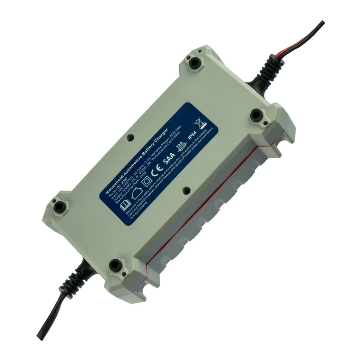Rocky Creek MotoPressor RC-2000 Battery Charger and Maintainer - 2000mA