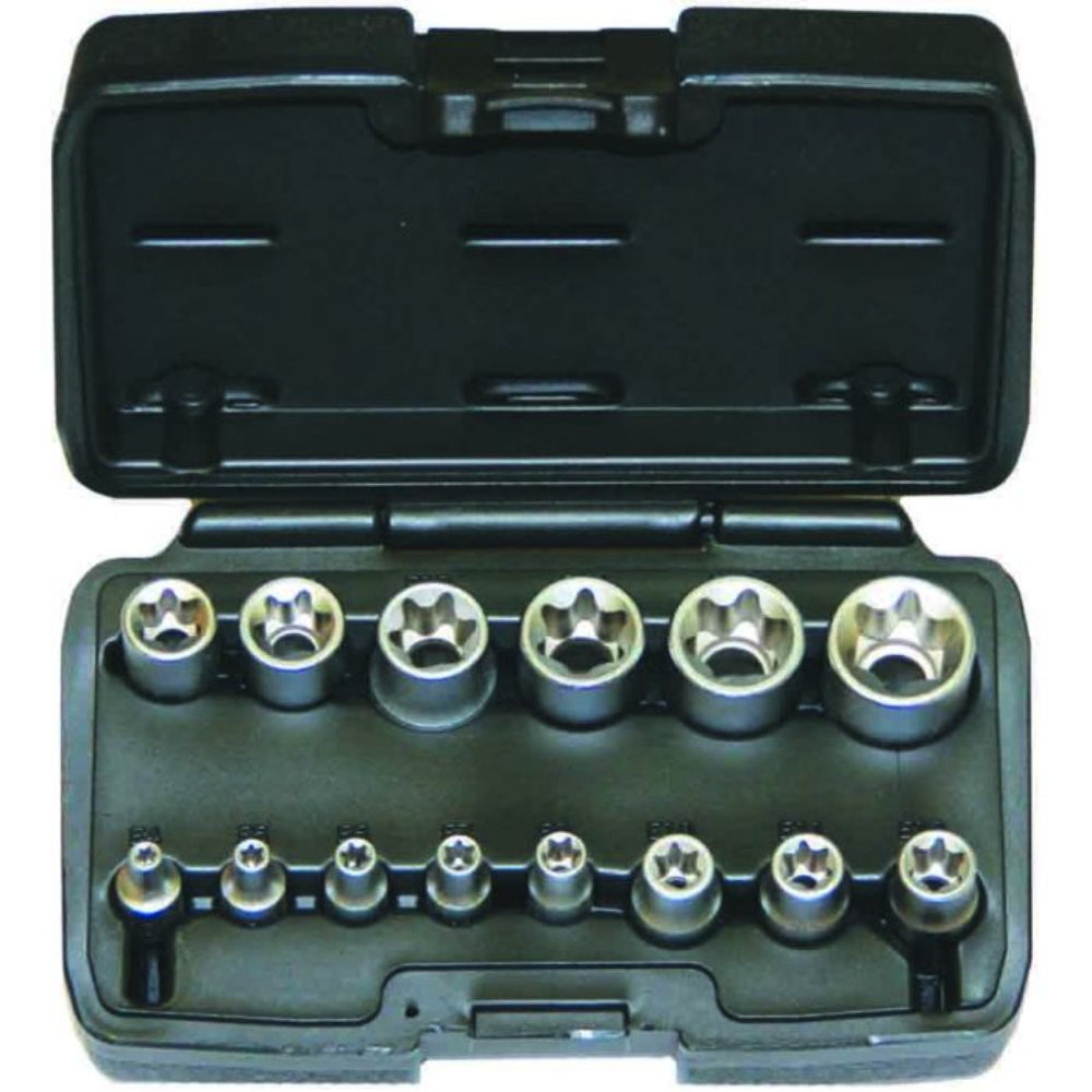 PK Tool E Star Socket Set 1/4", 3/8", 1/2"