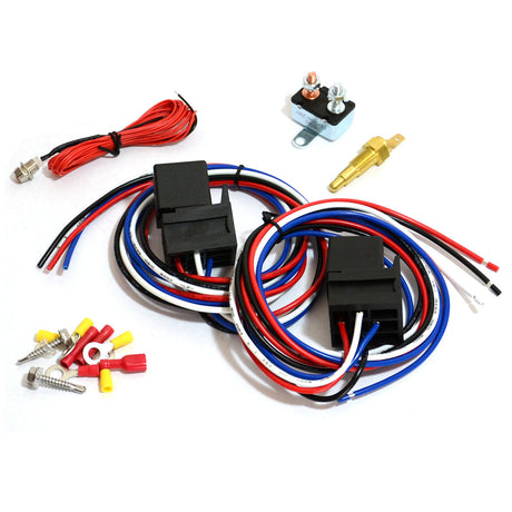 SAAS-Electric-Thermo-Fan-Controller-Kit-On-85°-C-/-Off-76°C-2-Fan-|-SFC1002