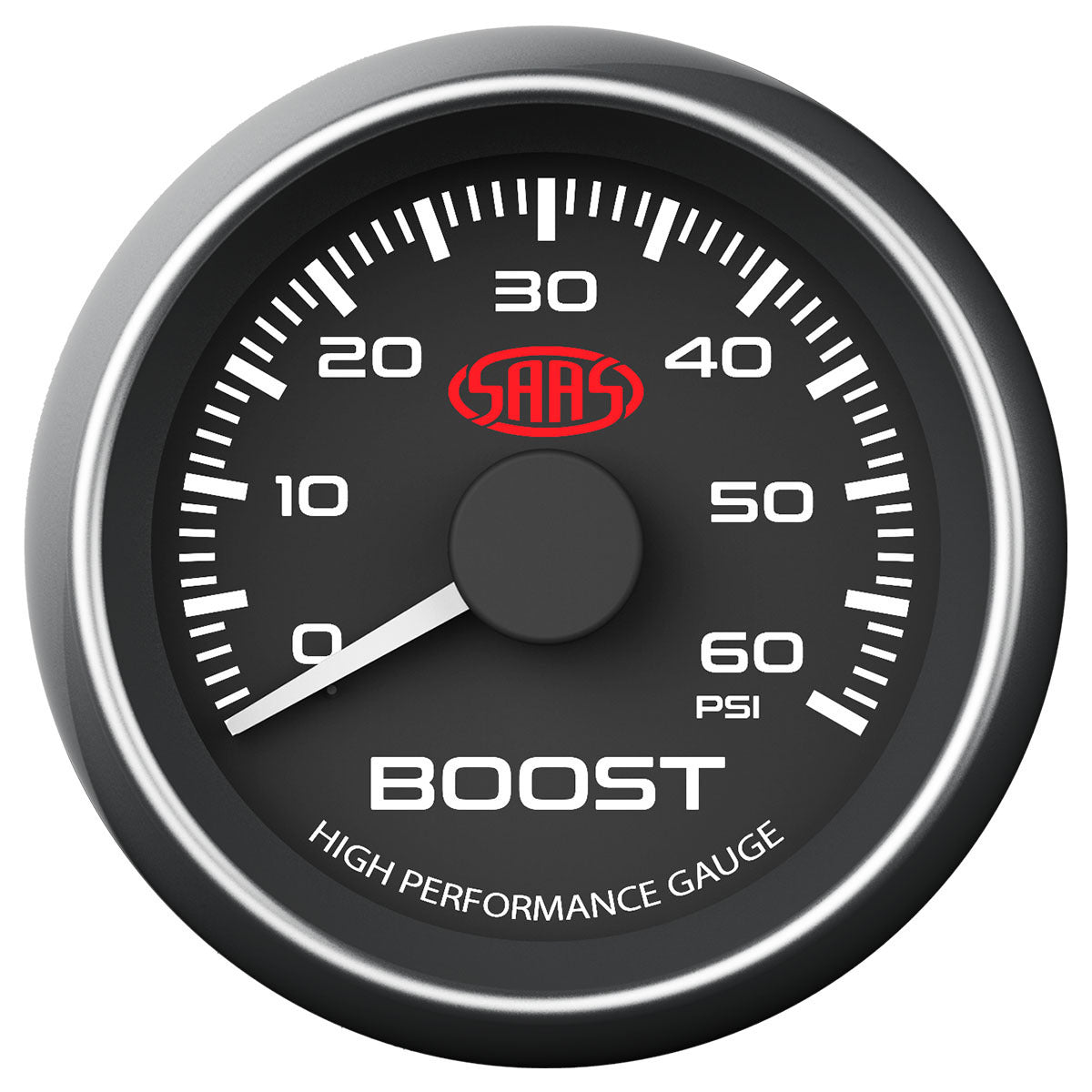 SAAS-Boost-Gauge-Diesel-0-60-Psi-52mm-Black-Muscle-Series-|-SG-TBD52B2