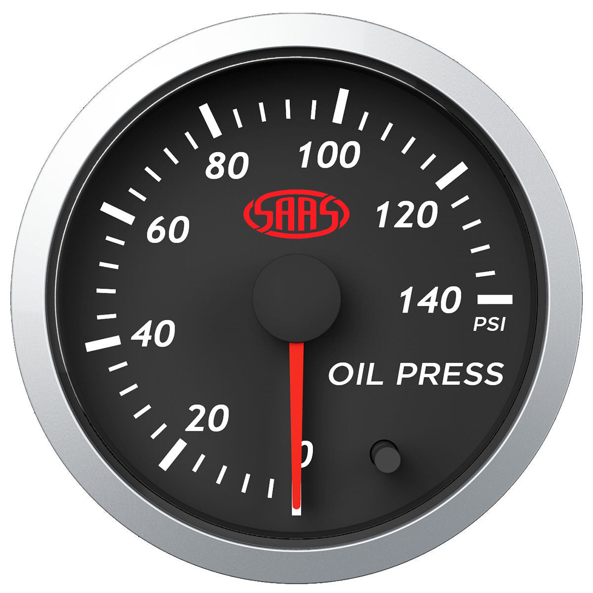 SAAS-Oil-Press-Gauge-0-140Psi-52mm-Black-Street-Series-|-SG21230