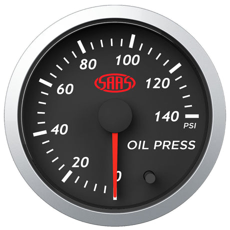 SAAS-Oil-Press-Gauge-0-140Psi-52mm-Black-Street-Series-|-SG21230