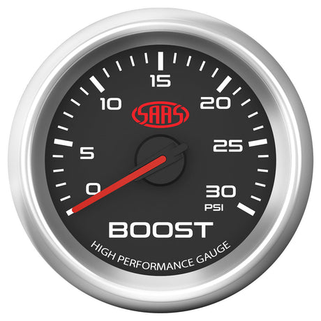 SAAS-Boost-Gauge-Diesel-0-30-Psi-52mm-Black-Muscle-Series3-|-SG32213