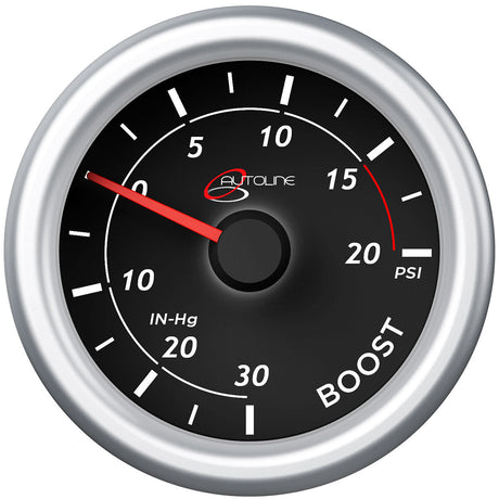 SAAS-Boost-Gauge-30Inhg-20Psi-52mm-Black-Autoline-|-SG71210