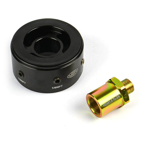 SAAS-Oil-Filter-Sandwich-Plate-Kit-Sgap6-M24-X-1.5-To-3/4-X-16-|-SGAP6-2434