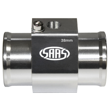 SAAS-Water-Temp-Adapter-Rad-Hose-38mm-Alum-|-SWTA38