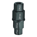 WHITES 4-IN-1 HEX AXLE TOOL 17 19 22 24mm CrMo