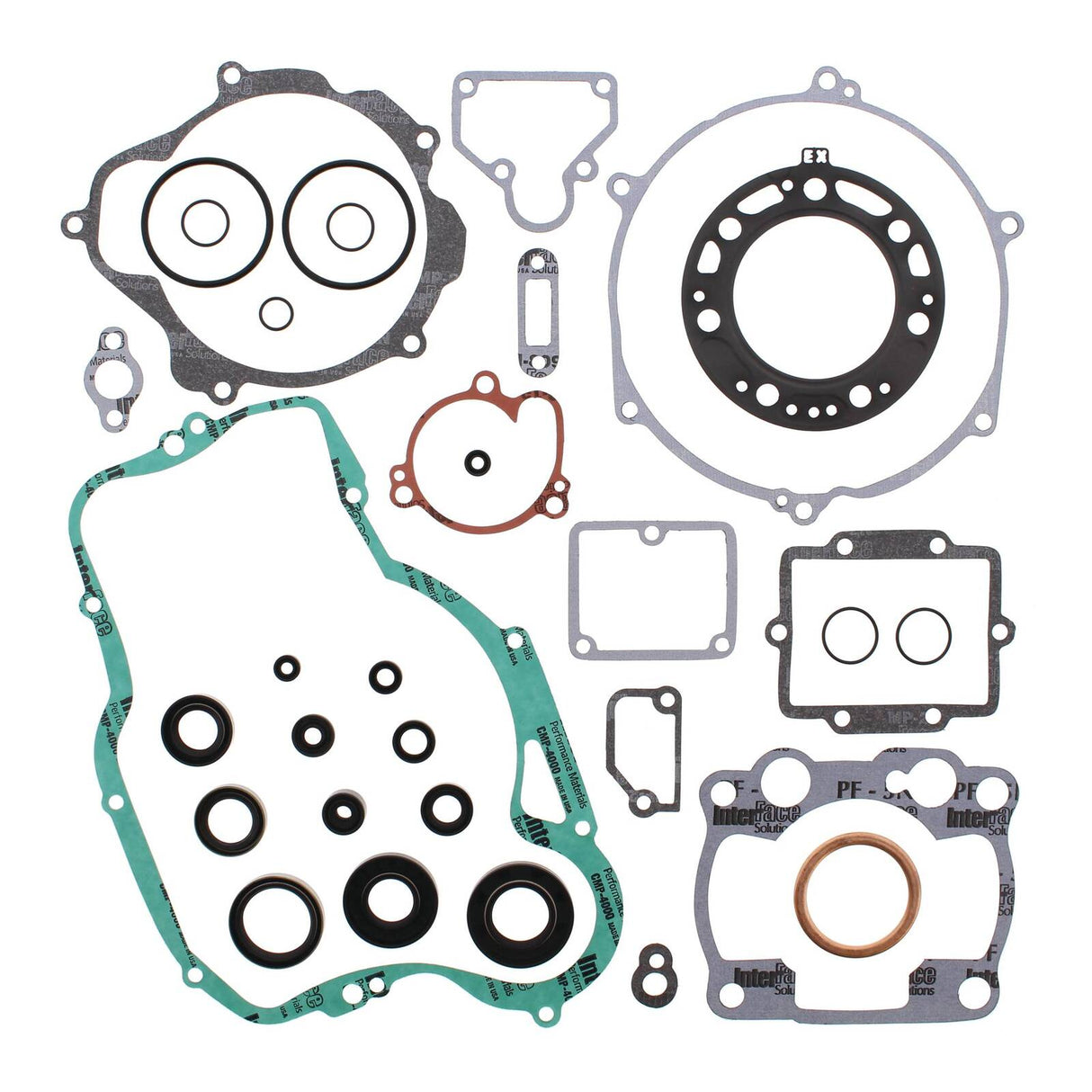 Vertex Complete Gasket Set with Oil Seals (811478)