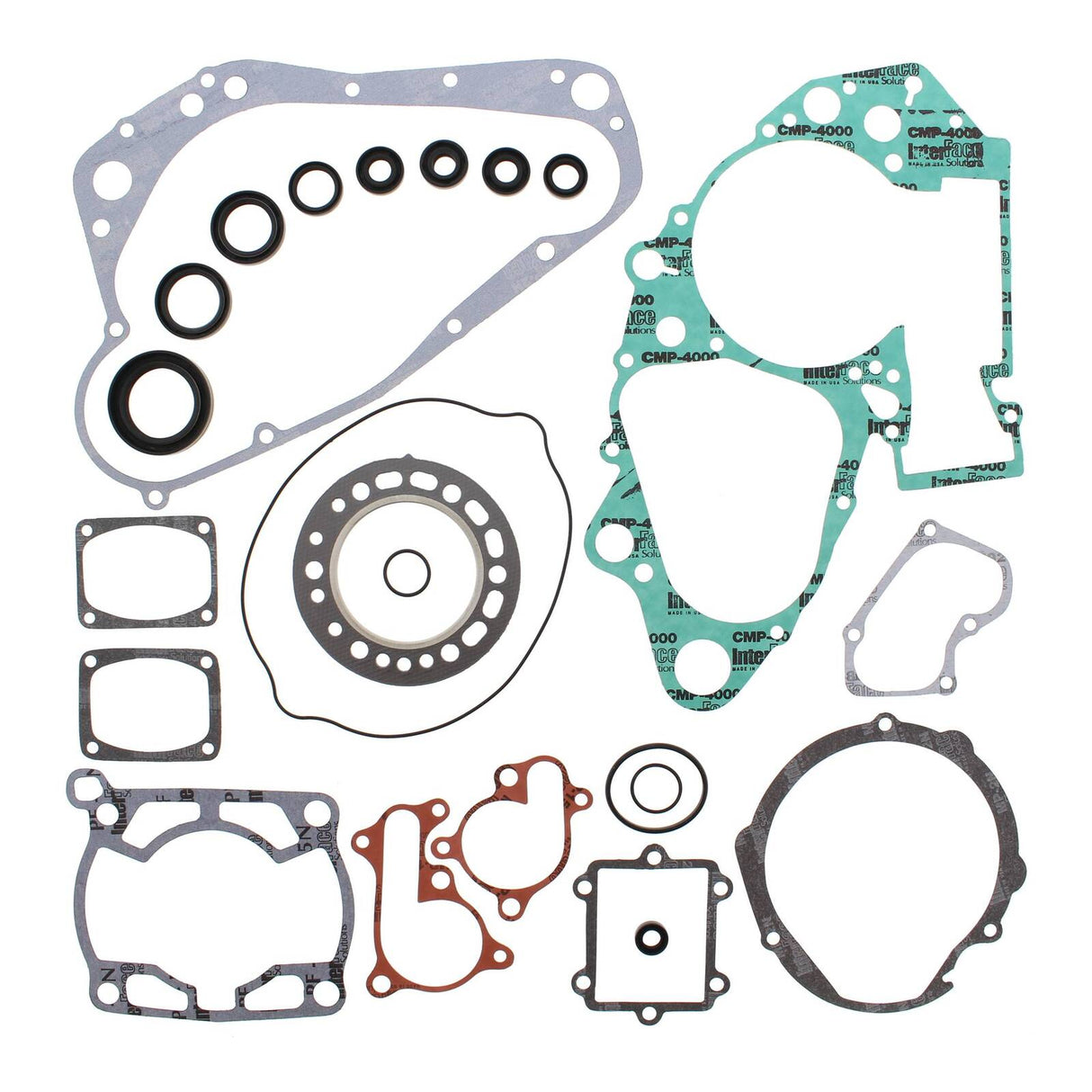Vertex Complete Gasket Set with Oil Seals (811578)