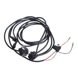 Whites LED Light 60mm Lens - Pair - Osram LED - with harness
