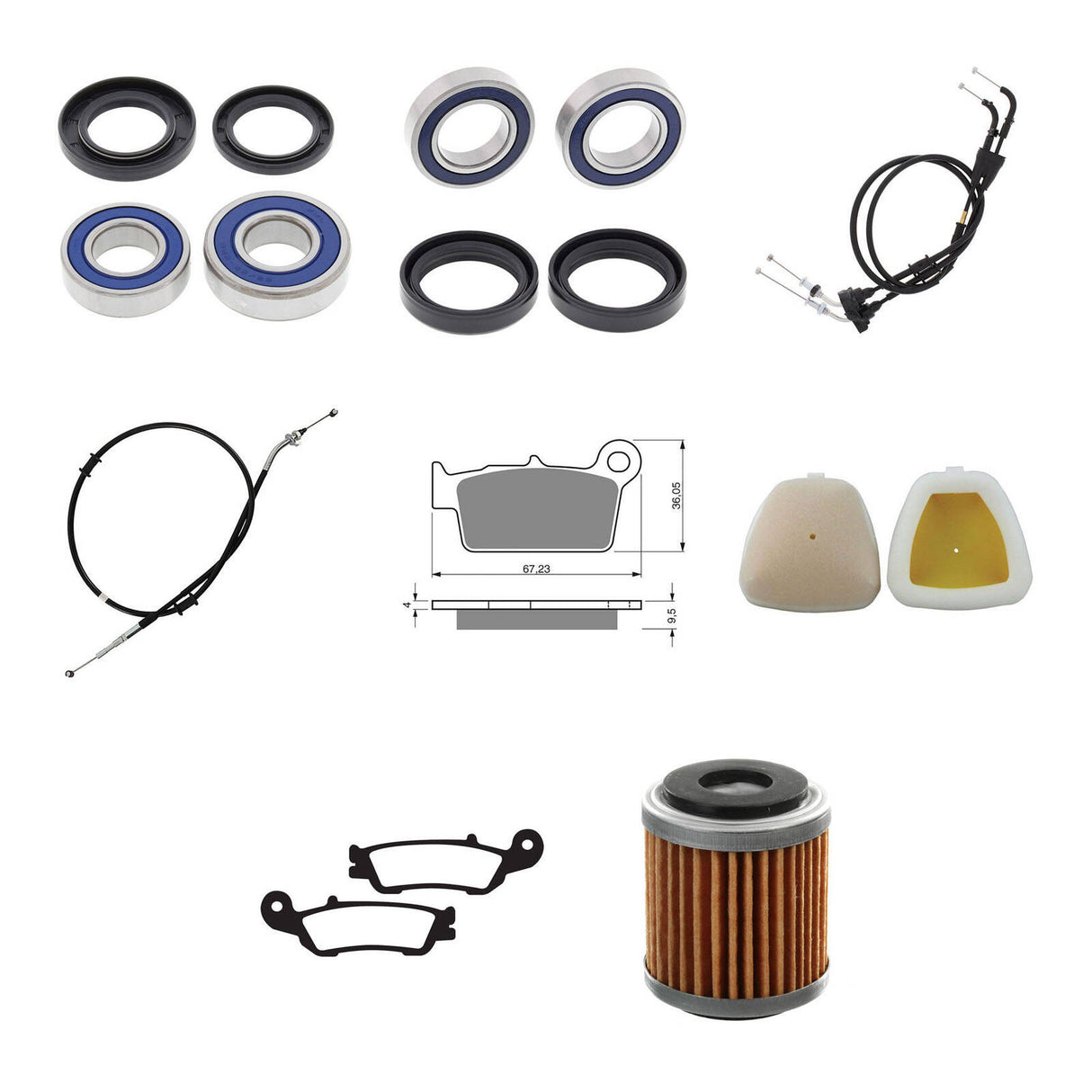 Offroad Refurb Kit - Yamaha YZ450FX '16-'18