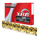 XAM Sprocket Kit KTM X-Ring Gold Zero Black 15/45