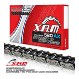 XAM Sprocket Kit Yamaha YZ250 ' 99-'01 + '05-'06 / WR400-450 '99-'06 X-R Zero Bl