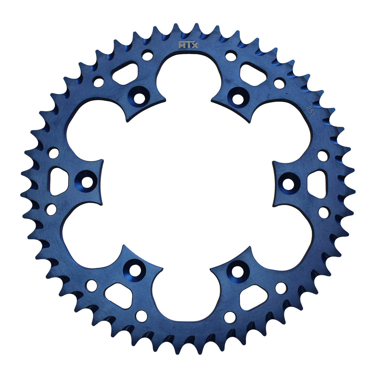 XAM Sprocket Kit Yamaha YZ250F '10-'13 X-Ring Gold Zero Blue 13/51