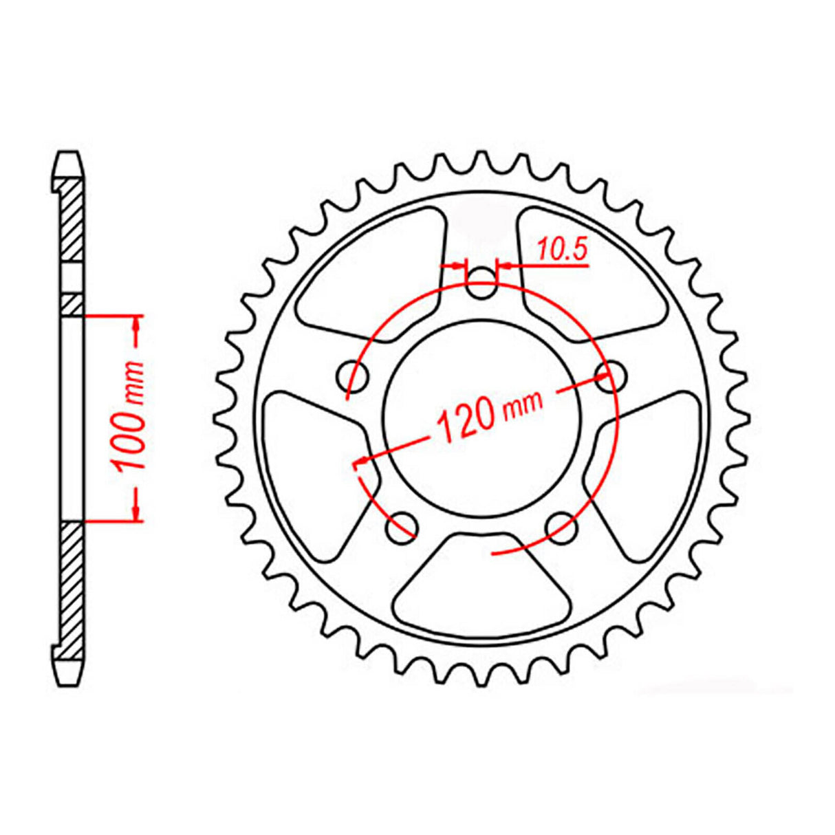 XAM Sprocket Kit APR RSV1000 Mille 9803 /Tu 02-05 X-Ring 17/42