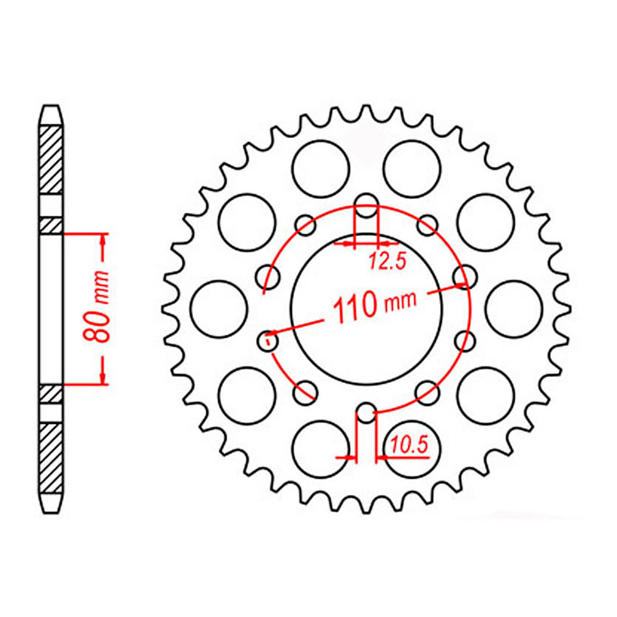 XAM Sprocket Kit Honda CBR600 '87-'90 X-Ring 15/43