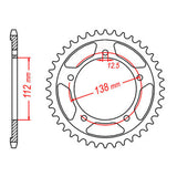 XAM Sprocket Kit Honda CB900F Hornet '02-'06 X-Ring Gold 16/43