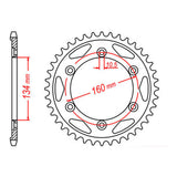 XAM Sprocket Kit Honda CBR1000RR '08-'15 X-Ring Gold 16/42